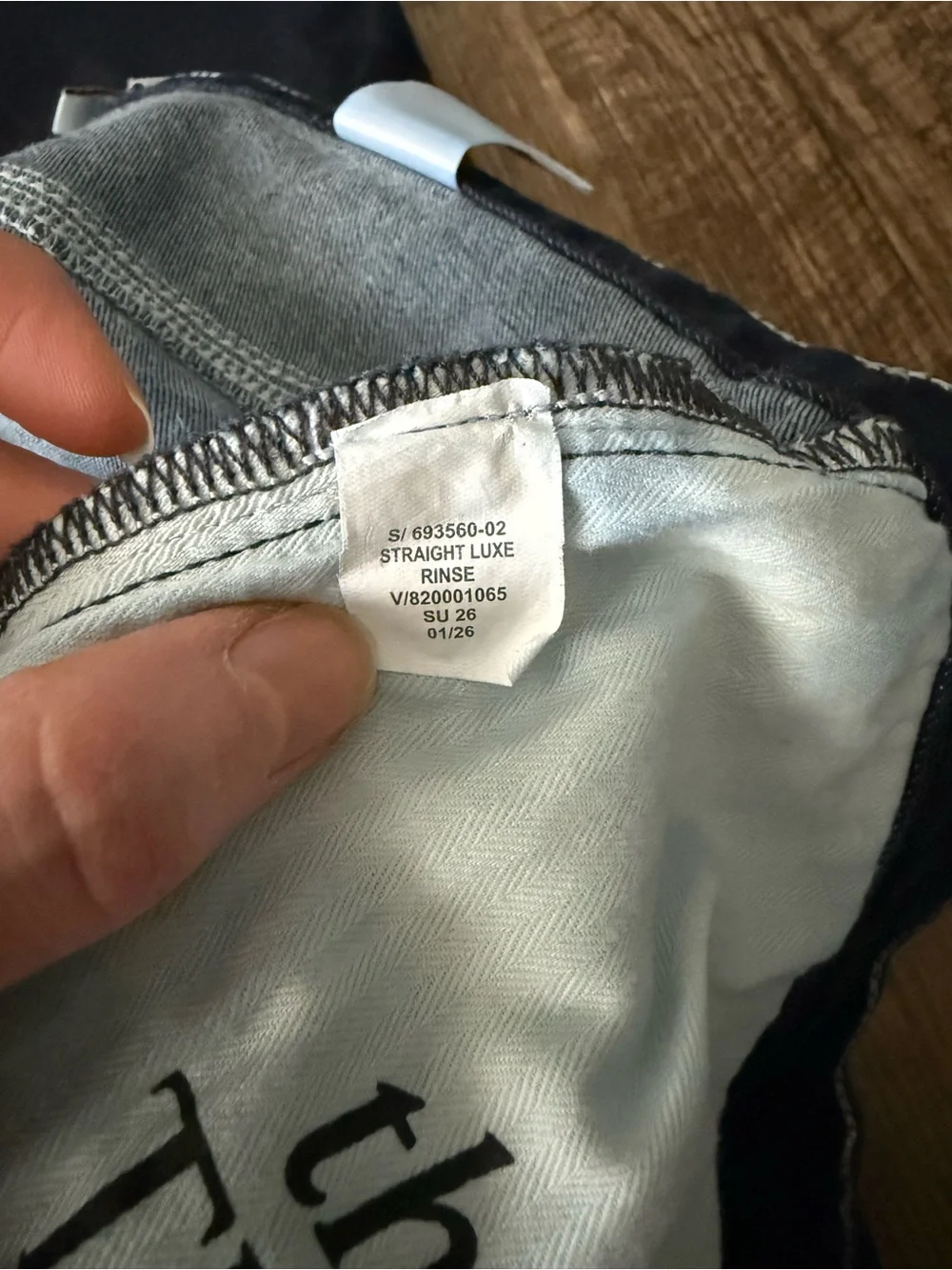 2026 Banana Republic Straight Luxe Traveler Jean (32x32) ($130)